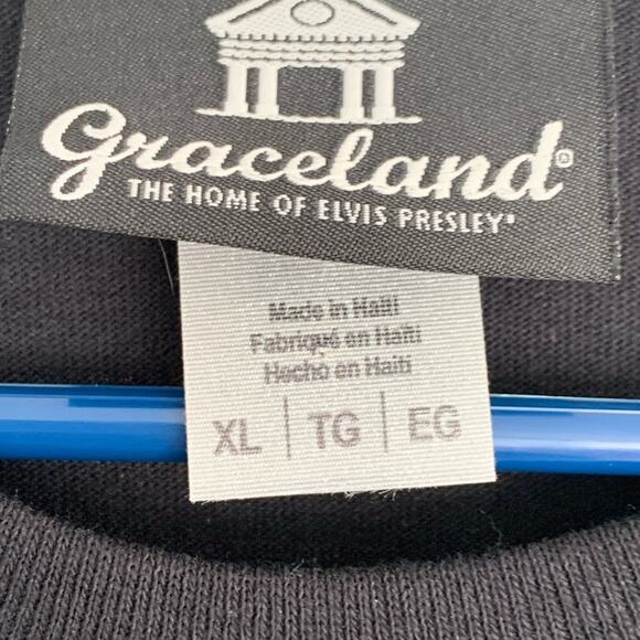 ELVIS PRESLEY OFFICIAL GRACELAND TAKING CARE OF BUSINESS MENS XL GRAPHIC SHIRT - Picture 5 of 6